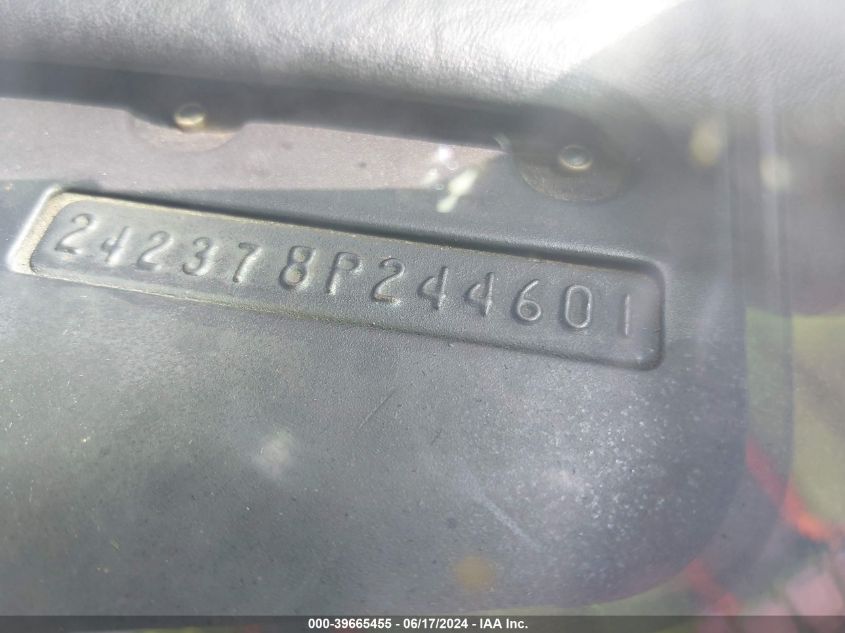 1968 Pontiac Gto VIN: 242378P244601 Lot: 39665455