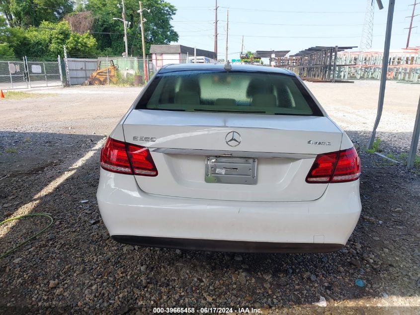 2014 Mercedes-Benz E 350 4Matic VIN: WDDHF8JB9EB039624 Lot: 39665458