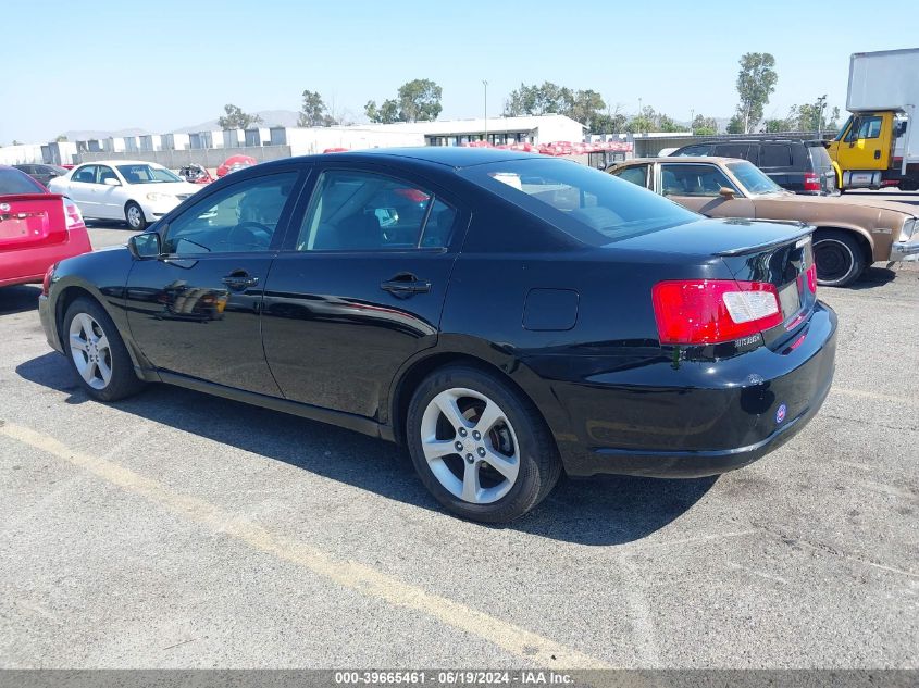 2009 Mitsubishi Galant Es/Sport Edition VIN: 4A3AB36F19E006771 Lot: 39665461