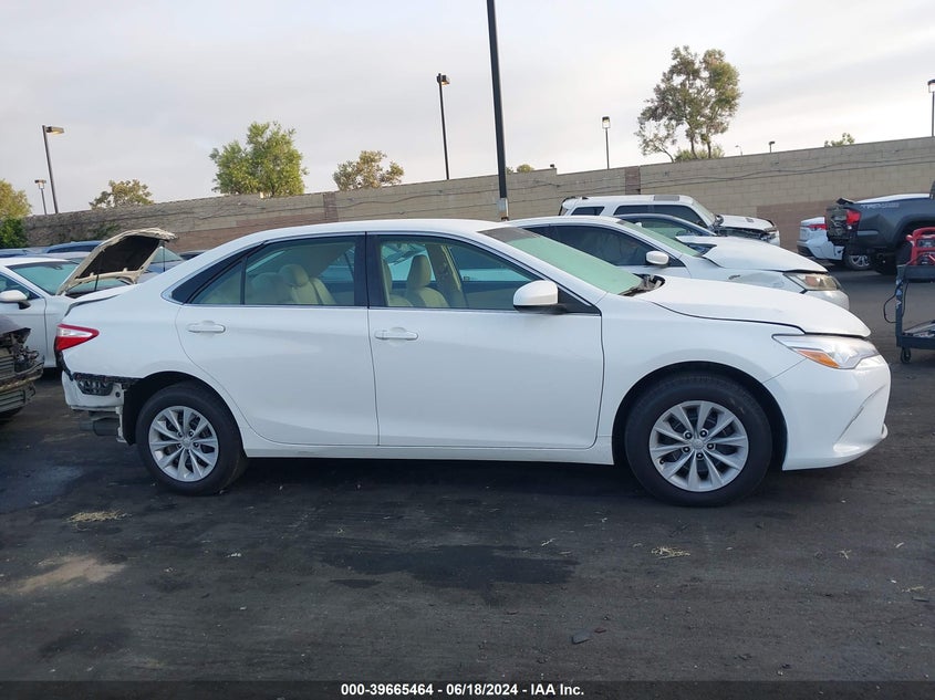 2016 Toyota Camry Le VIN: 4T4BF1FK1GR531203 Lot: 39665464