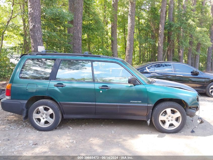 1999 Subaru Forester S VIN: JF1SF6558XH728889 Lot: 39665473