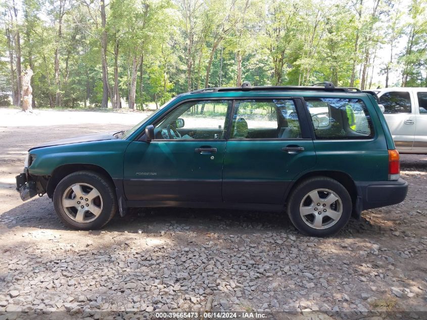 1999 Subaru Forester S VIN: JF1SF6558XH728889 Lot: 39665473