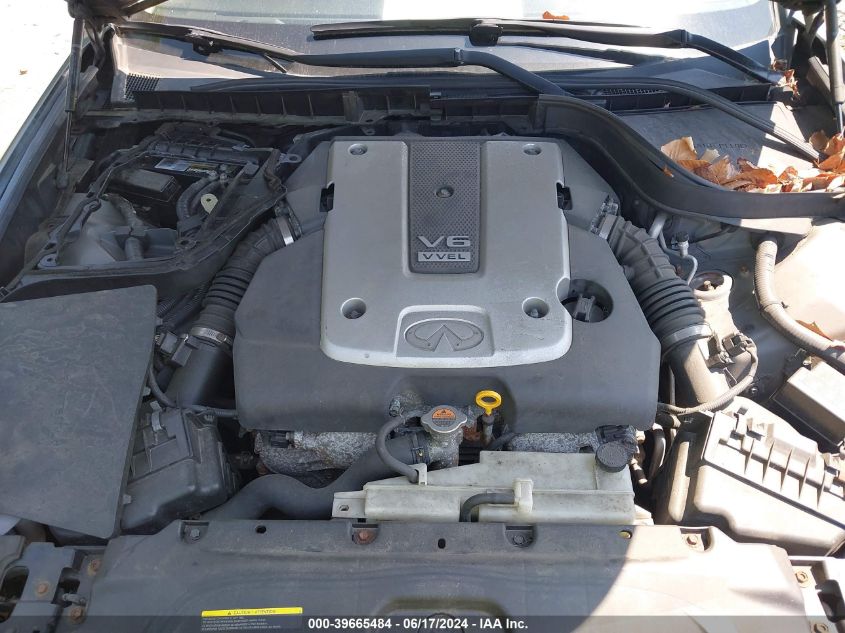 2010 Infiniti G37X VIN: JN1CV6AR6AM451655 Lot: 39665484