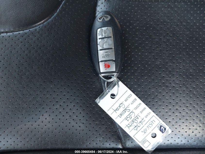 2010 Infiniti G37X VIN: JN1CV6AR6AM451655 Lot: 39665484