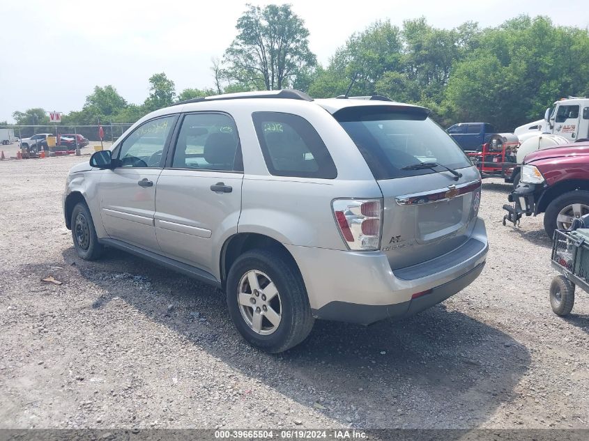 2008 Chevrolet Equinox Ls VIN: 2CNDL23F986048860 Lot: 39665504