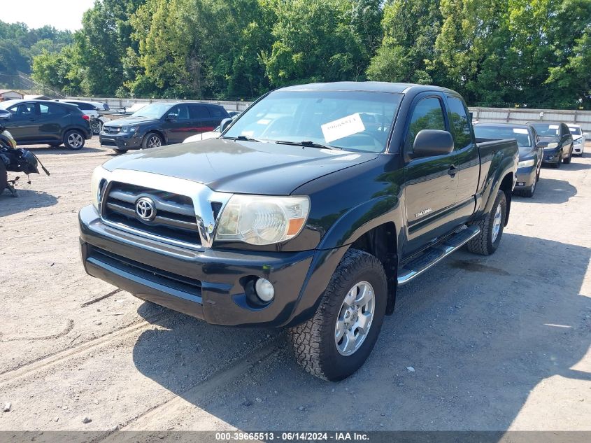 2005 Toyota Tacoma Prerunner V6 VIN: 5TETU62N45Z105421 Lot: 39665513