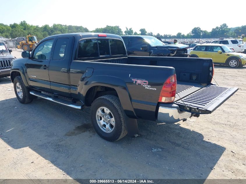 2005 Toyota Tacoma Prerunner V6 VIN: 5TETU62N45Z105421 Lot: 39665513