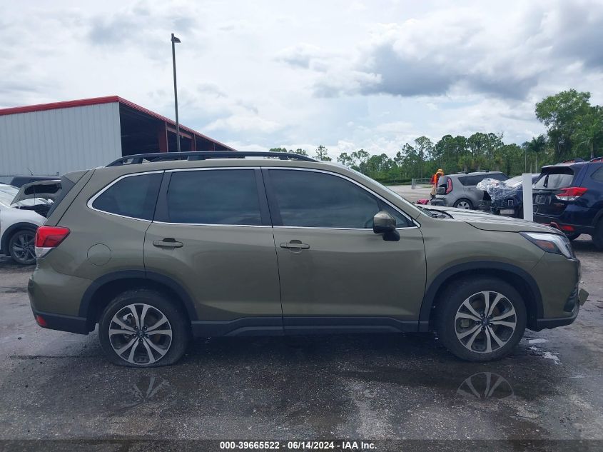 2022 Subaru Forester Limited VIN: JF2SKAPC4NH515943 Lot: 39665522