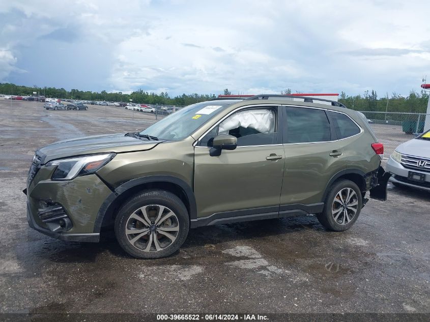 2022 Subaru Forester Limited VIN: JF2SKAPC4NH515943 Lot: 39665522
