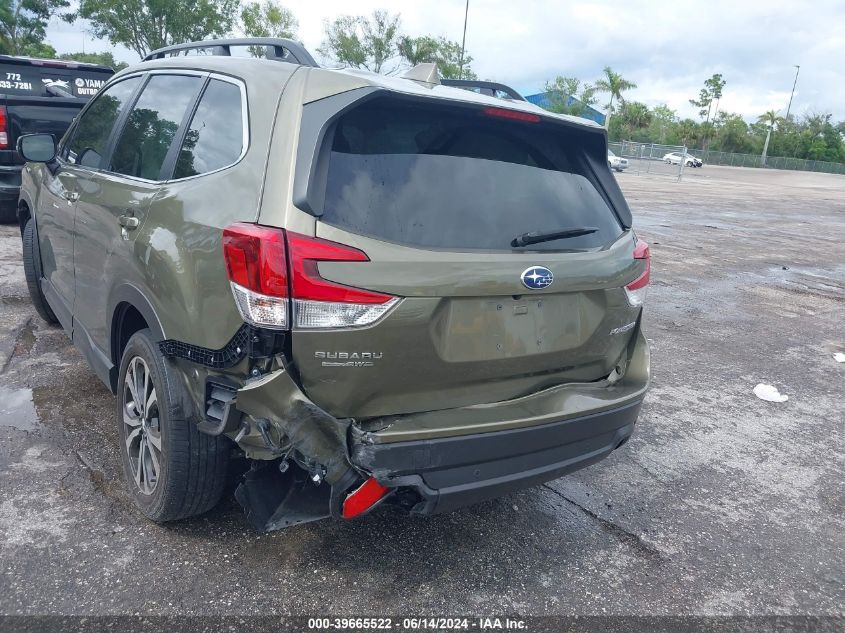 2022 Subaru Forester Limited VIN: JF2SKAPC4NH515943 Lot: 39665522