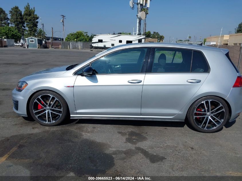 2017 Volkswagen Golf Gti Autobahn 4-Door/S 4-Door/Se 4-Door/Sport 4-Door VIN: 3VW447AU5HM003479 Lot: 39665523