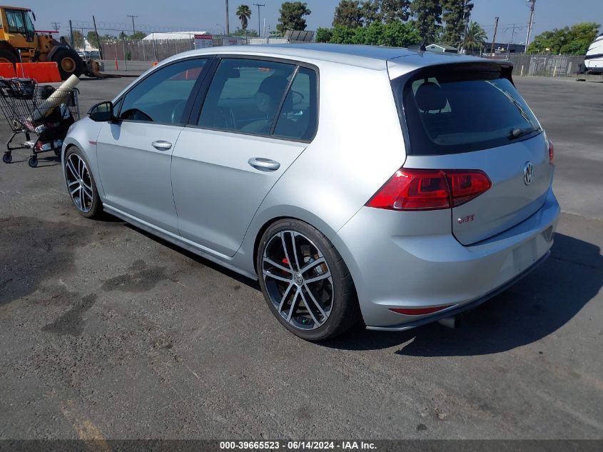 2017 Volkswagen Golf Gti Autobahn 4-Door/S 4-Door/Se 4-Door/Sport 4-Door VIN: 3VW447AU5HM003479 Lot: 39665523