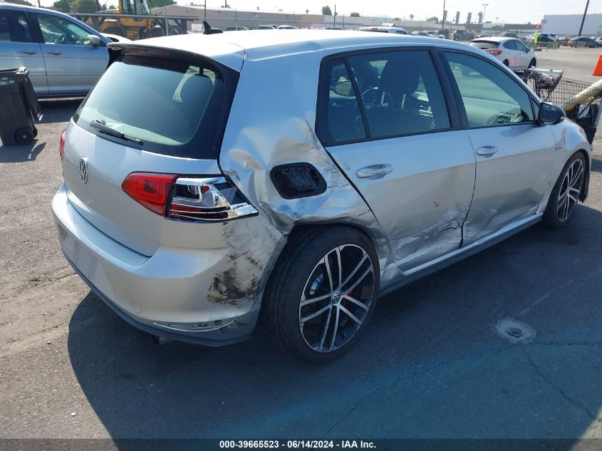 2017 Volkswagen Golf Gti Autobahn 4-Door/S 4-Door/Se 4-Door/Sport 4-Door VIN: 3VW447AU5HM003479 Lot: 39665523