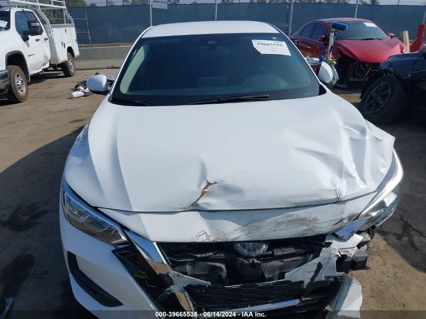 2022 Nissan Sentra Sv Xtronic Cvt VIN: 3N1AB8CV3NY272434 Lot: 39665535