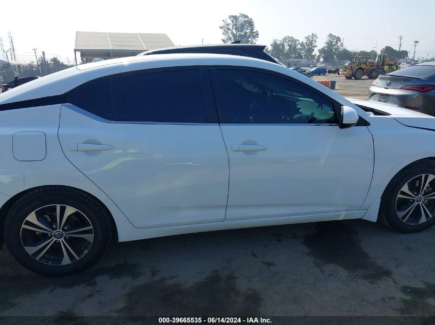 2022 Nissan Sentra Sv Xtronic Cvt VIN: 3N1AB8CV3NY272434 Lot: 39665535