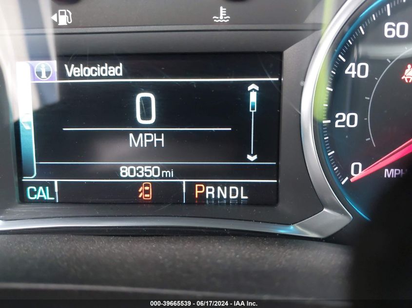 2019 Chevrolet Traverse 1Lt VIN: 1GNERGKW4KJ118790 Lot: 39665539