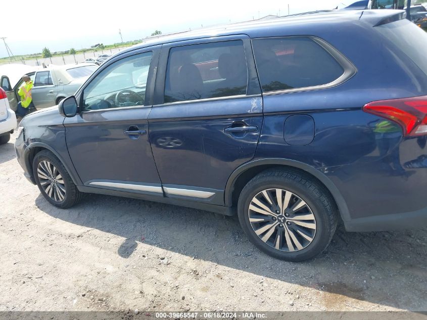 2019 Mitsubishi Outlander Es VIN: JA4AZ3A33KZ020692 Lot: 39665547