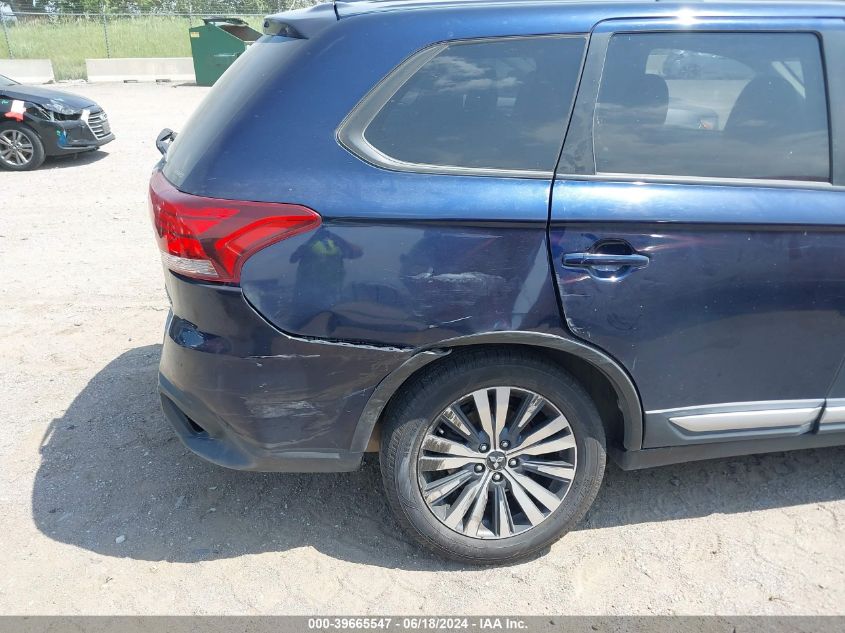 2019 Mitsubishi Outlander Es VIN: JA4AZ3A33KZ020692 Lot: 39665547