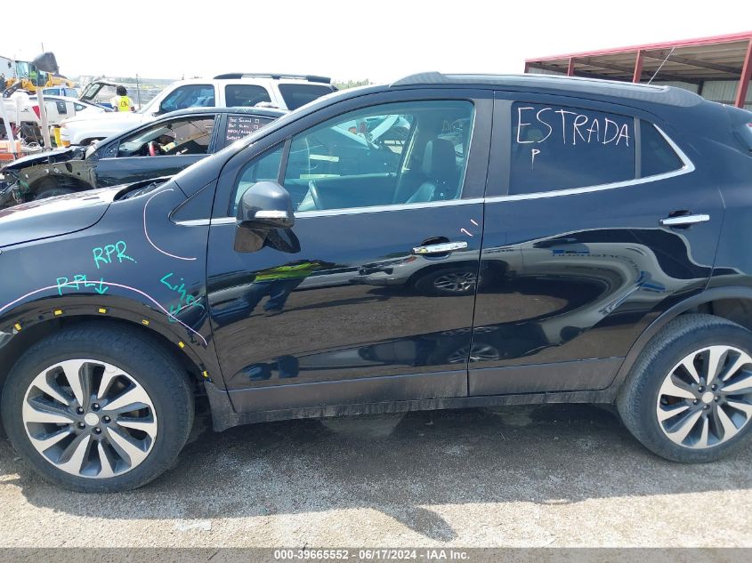 2019 Buick Encore Fwd Essence VIN: KL4CJCSM3KB798572 Lot: 39665552