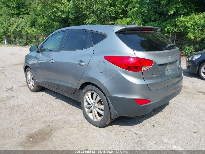 2012 Hyundai Tucson Limited VIN: KM8JU3AC1CU530134 Lot: 39665562