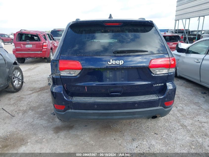 2017 Jeep Grand Cherokee Laredo 4X2 VIN: 1C4RJEAG0HC685673 Lot: 39665567