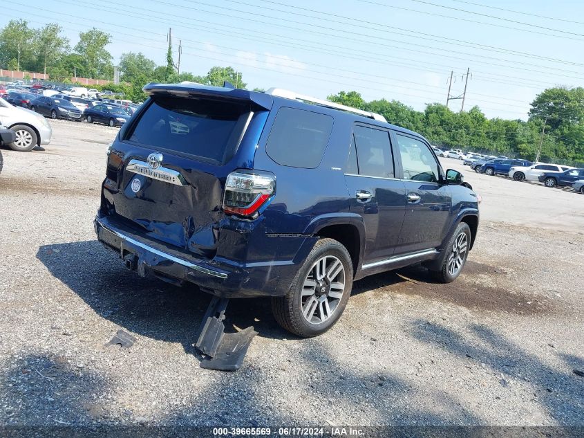 2022 Toyota 4Runner Limited VIN: JTEKU5JRXN6014947 Lot: 39665569