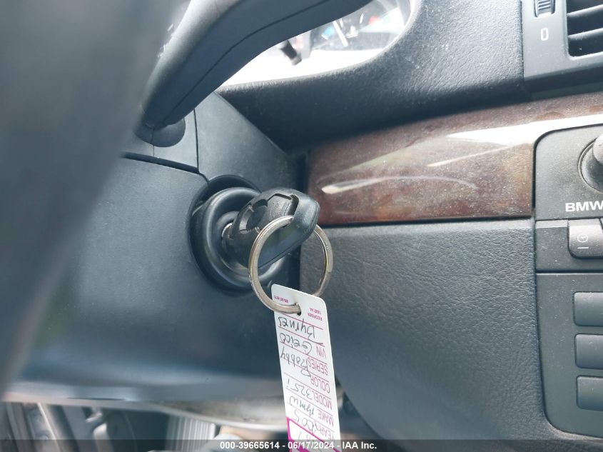 2005 BMW 325I VIN: WBAET37455NH06432 Lot: 39665614