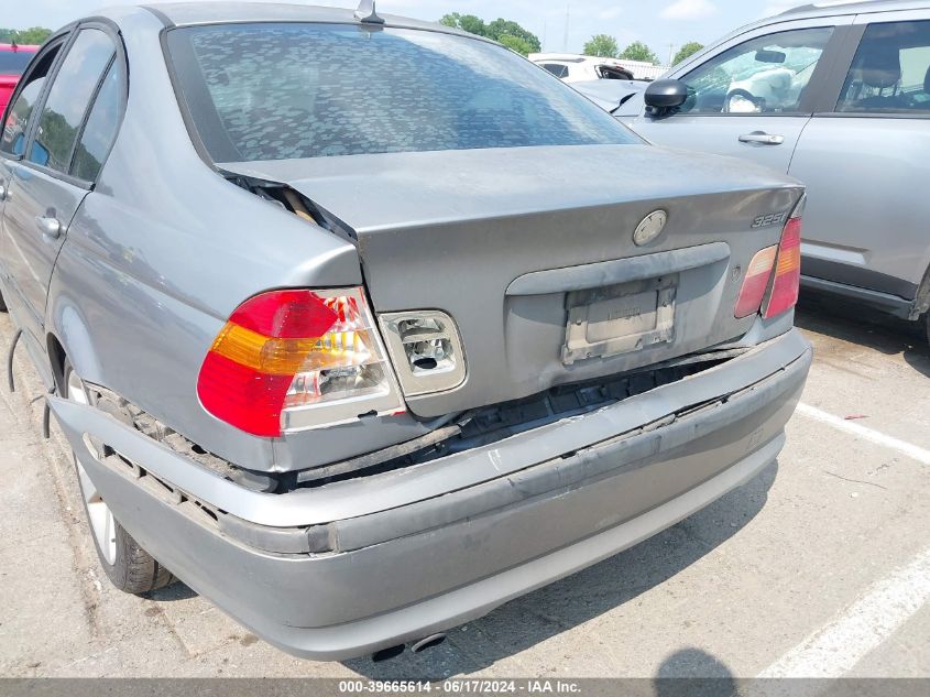 2005 BMW 325I VIN: WBAET37455NH06432 Lot: 39665614