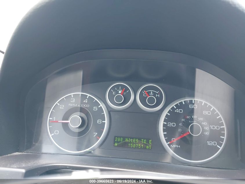 2009 Ford Fusion Se VIN: 3FAHP07159R178180 Lot: 39665623