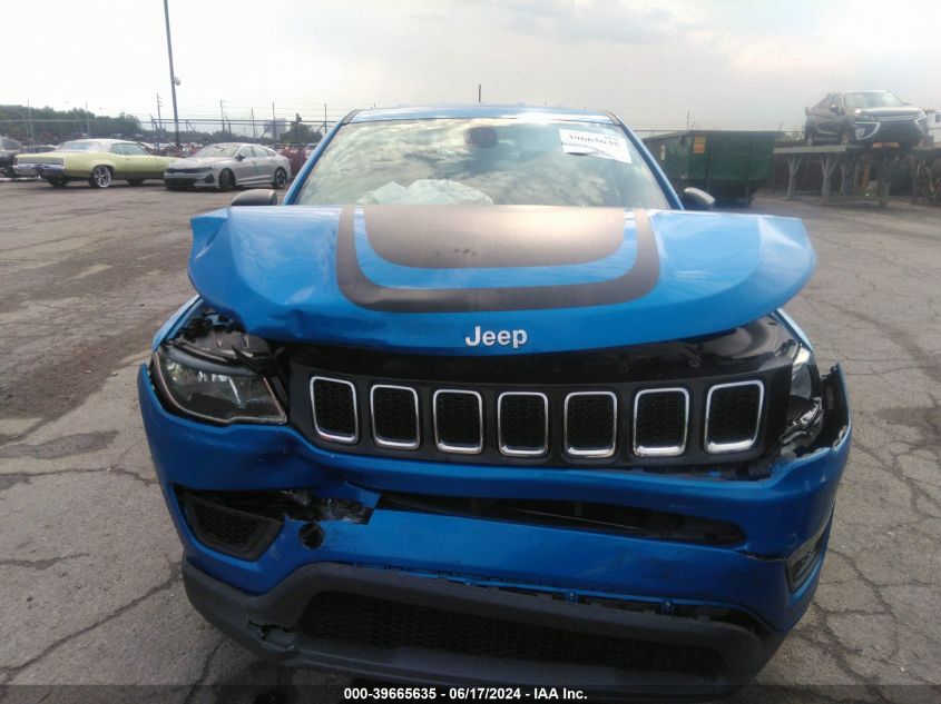 2019 Jeep Compass Sport 4X4 VIN: 3C4NJDAB4KT664821 Lot: 39665635