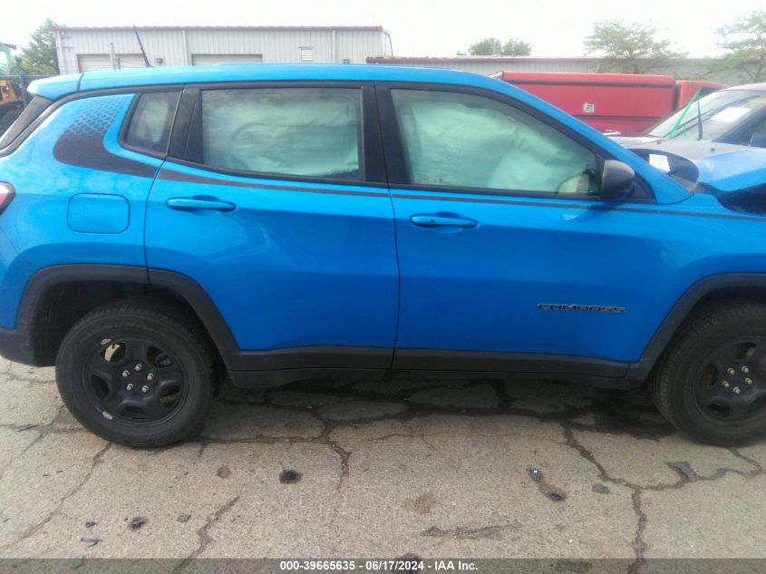 2019 Jeep Compass Sport 4X4 VIN: 3C4NJDAB4KT664821 Lot: 39665635