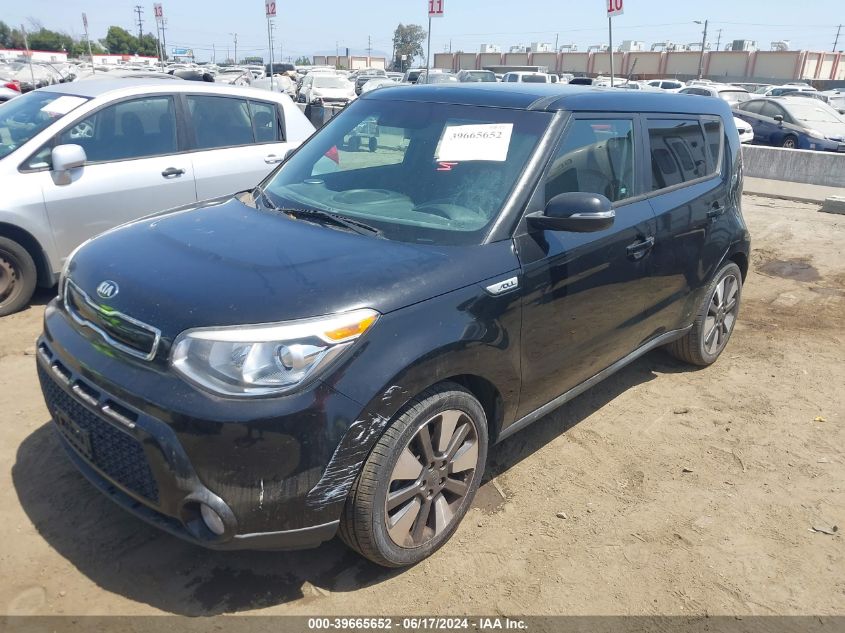 2015 Kia Soul ! VIN: KNDJX3A5XF7141427 Lot: 39665652