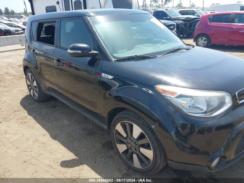2015 Kia Soul ! VIN: KNDJX3A5XF7141427 Lot: 39665652