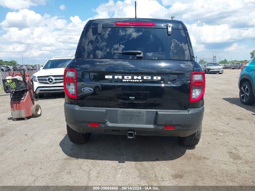 2022 Ford Bronco Sport Outer Banks VIN: 3FMCR9C6XNRD30383 Lot: 39665660