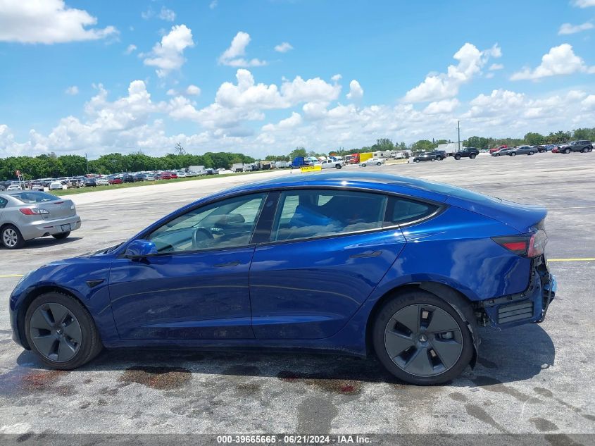 2023 Tesla Model 3 Rear-Wheel Drive VIN: 5YJ3E1EA2PF448239 Lot: 39665665