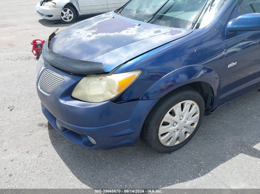 2005 Pontiac Vibe VIN: 5Y2SL63805Z467961 Lot: 39665670