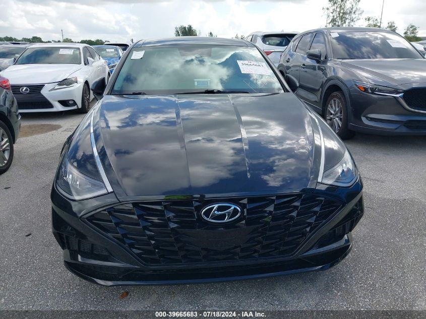 2021 Hyundai Sonata Sel VIN: KMHL14JA8MA147025 Lot: 39665683