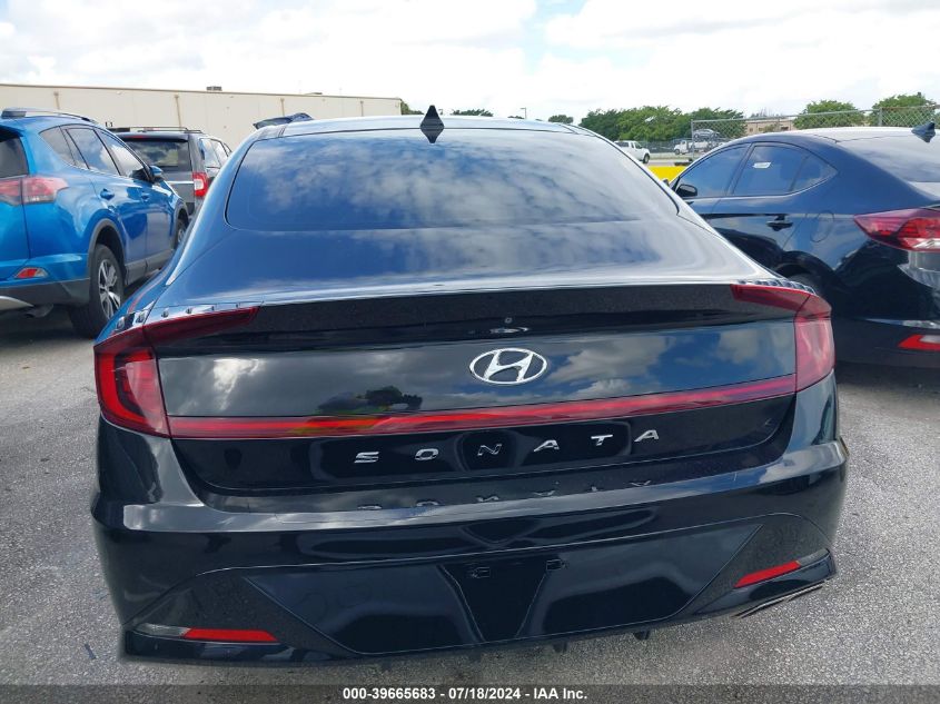 2021 Hyundai Sonata Sel VIN: KMHL14JA8MA147025 Lot: 39665683