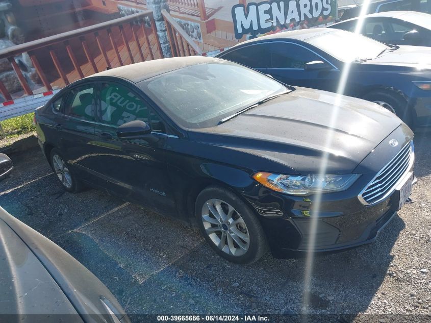 2019 Ford Fusion Hybrid Se VIN: 3FA6P0LU5KR223194 Lot: 39665686