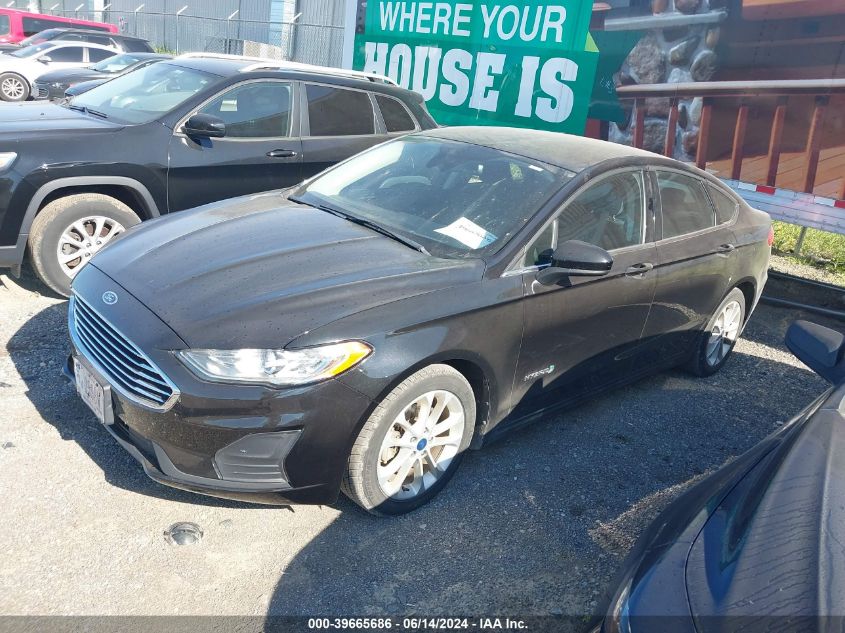 2019 Ford Fusion Hybrid Se VIN: 3FA6P0LU5KR223194 Lot: 39665686