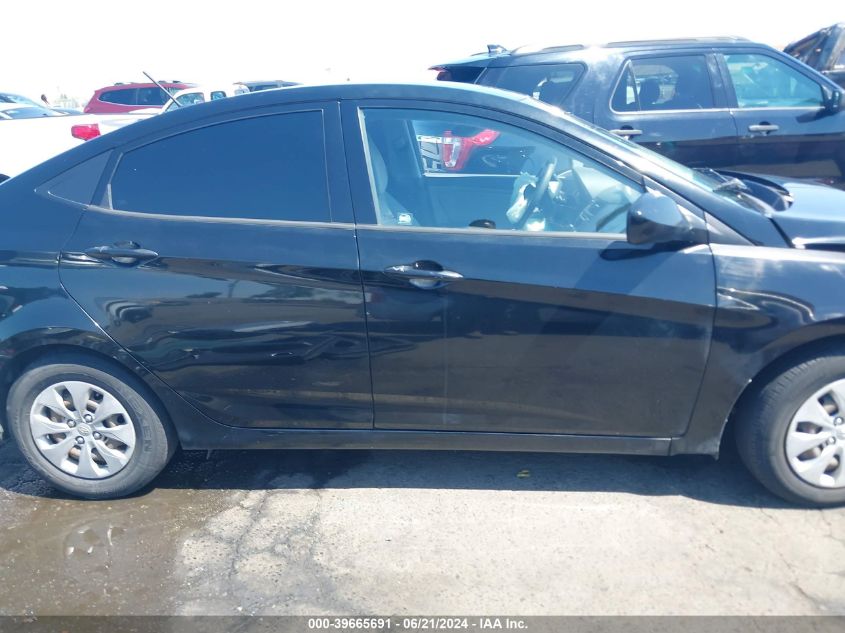 2016 Hyundai Accent Se VIN: KMHCT4AE8GU041061 Lot: 39665691