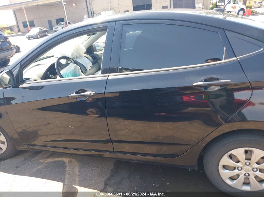 2016 Hyundai Accent Se VIN: KMHCT4AE8GU041061 Lot: 39665691