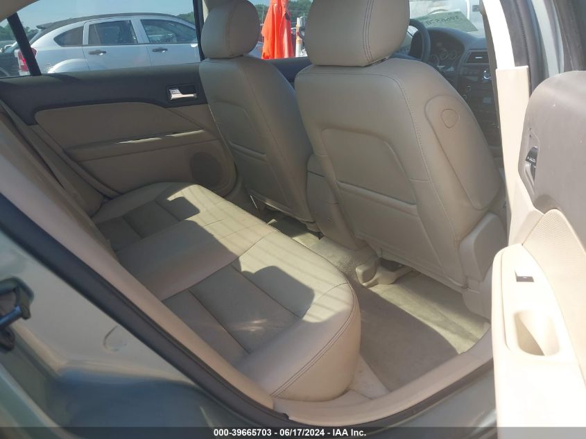 2008 Ford Fusion Sel VIN: 3FAHP08Z18R127942 Lot: 39665703