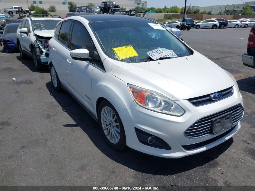 2013 Ford C-Max Hybrid Sel VIN: 1FADP5BU8DL547988 Lot: 39665748