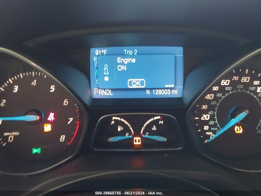 2014 Ford Focus Se VIN: 1FADP3F24EL187245 Lot: 39665755