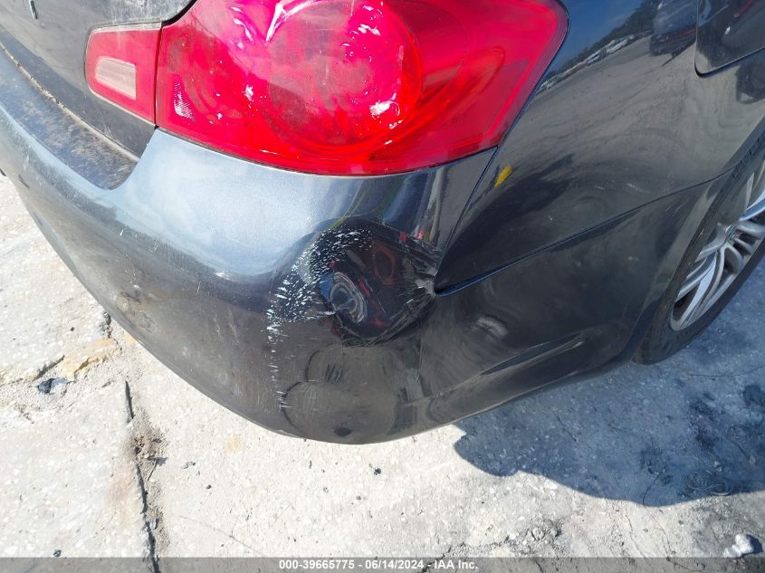 2012 Infiniti G25 Journey VIN: JN1DV6AP3CM812751 Lot: 39665775