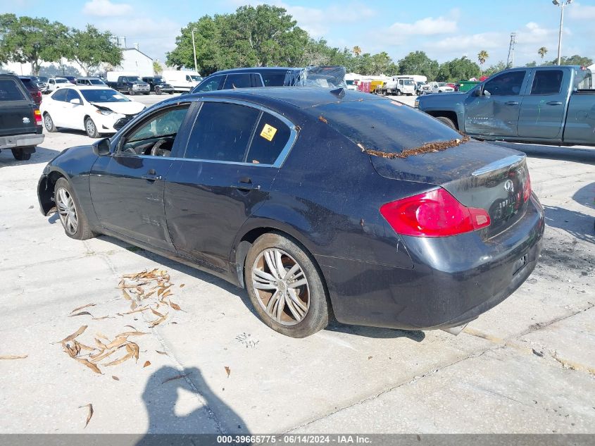 JN1DV6AP3CM812751 | 2012 INFINITI G25