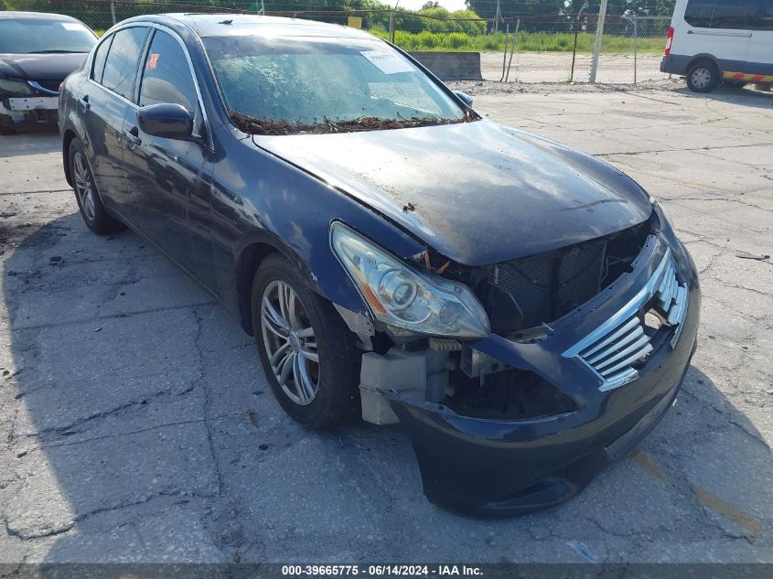2012 Infiniti G25 Journey VIN: JN1DV6AP3CM812751 Lot: 39665775