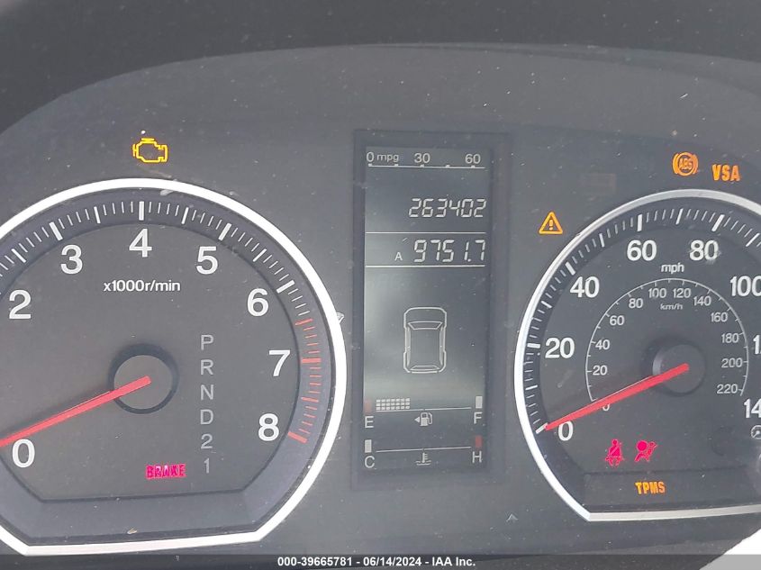 2008 Honda Cr-V Lx VIN: JHLRE38348C028681 Lot: 39665781