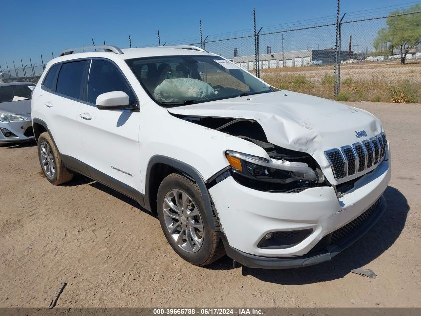 2019 Jeep Cherokee Latitude Plus Fwd VIN: 1C4PJLLB9KD403691 Lot: 39665788